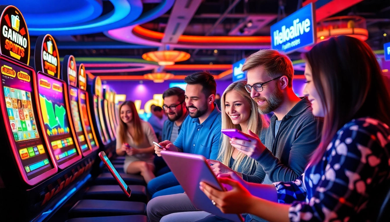 Hello88win.live vibrant online gaming experience with players betting and enjoying various activities.