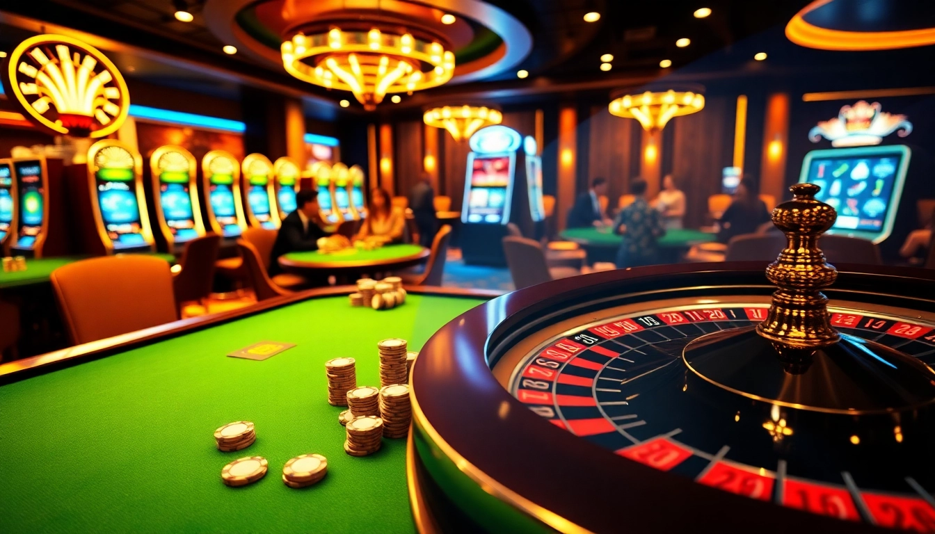 Experience excitement at https://www.jun88.org/ with luxurious casino tables and vibrant gaming action.