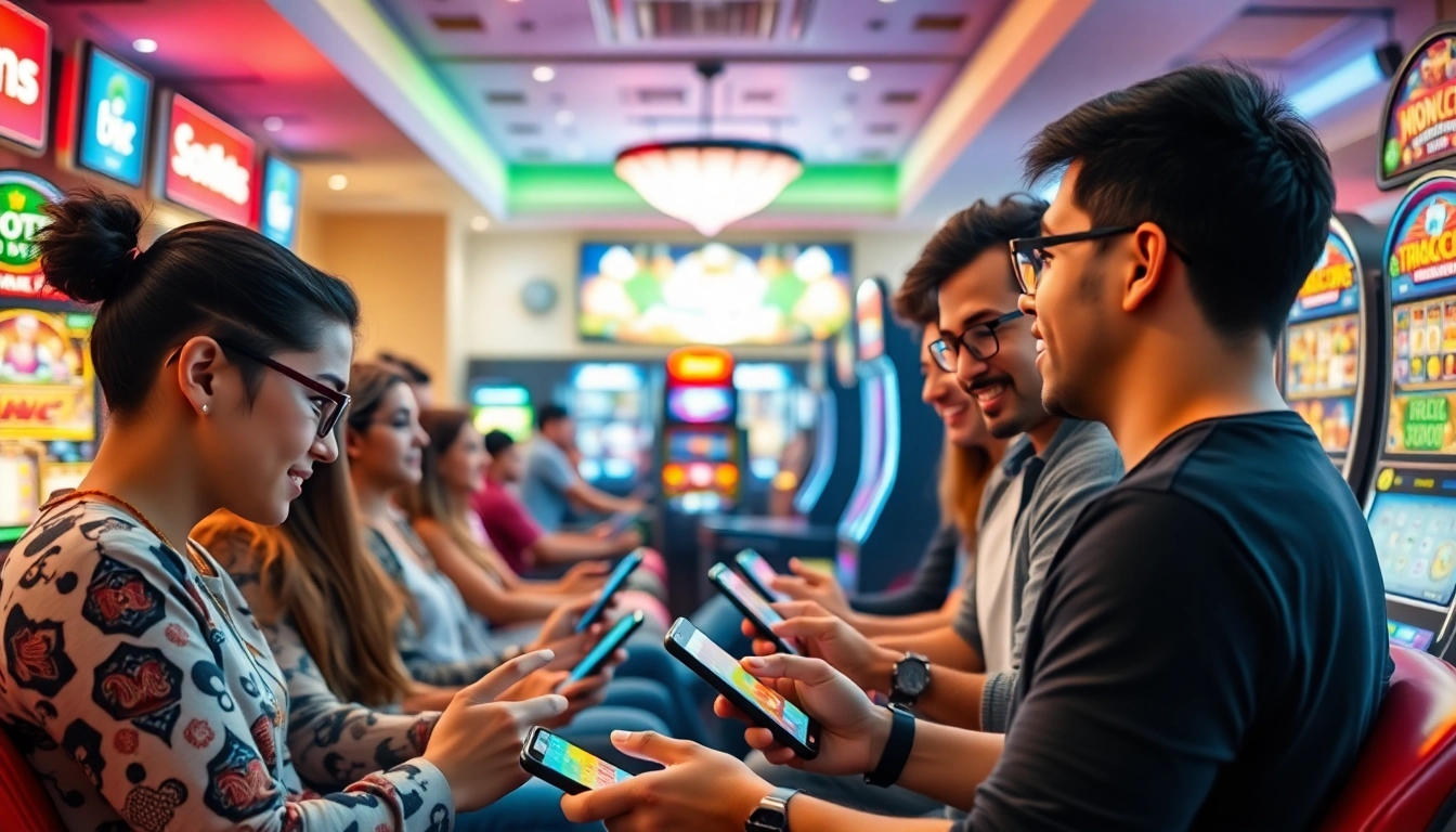 Players enjoying vibrant games at bk860s.com, showcasing excitement and community.